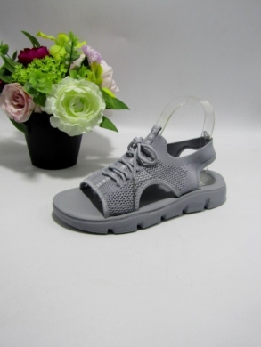 Sandały damskie na płaskim (36-41) 11230-3 GREY