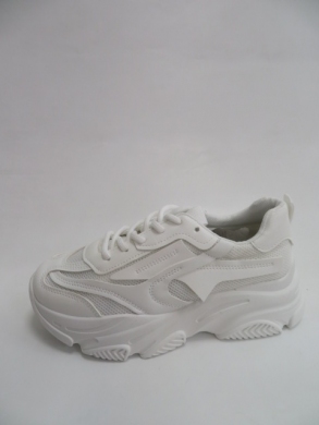 Sneakersy damskie niskie (36-41) BL278 WHITE