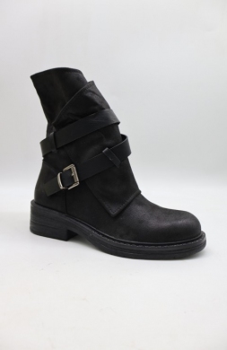 Botki damskie na płaskim (36-41) HL-07 BLACK