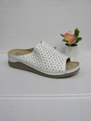 Klapki damskie na koturnie (39-43) DJH1-6 WHITE