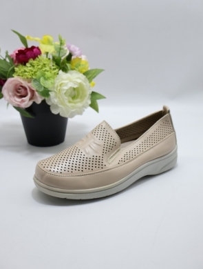Półbuty damskie na płaskim (36-41) HYZ-107 BEIGE