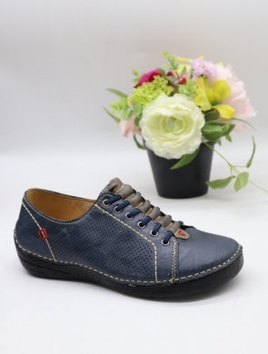 Półbuty damskie na płaskim (36-42) 6770 BLUE