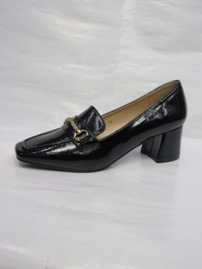 Czółenki damskie na obcasie (36-41) QL300 BLACK