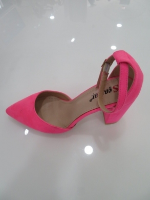 Sandały Damskie na obcasie (36-41) NC1007 FLU FUCHSIA