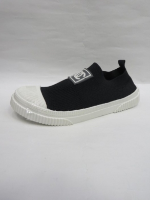 Tenisówki damskie (36-41) 1064-1 BLACK/WHITE