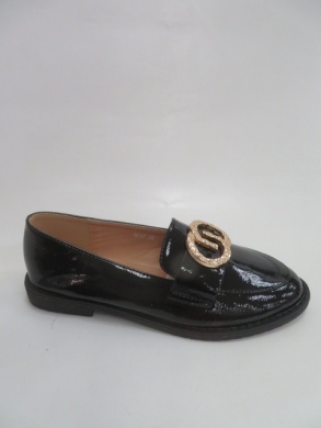 Mokasyny damskie na płaskim (36-41) 8037 BLACK