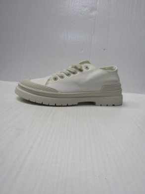 Trampki damskie na płaskim (36-41) BL281 WHITE