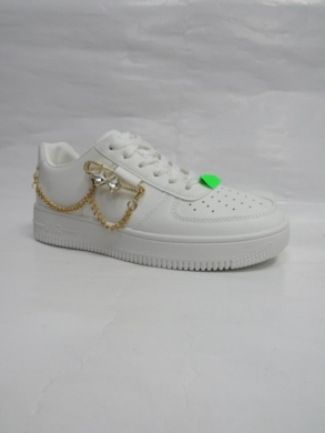 Buty sportowe damskie na płaskim (36-41) W-20 WHITE