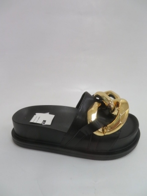 Klapki damskie na płaskim (36-41) 2226 BLACK
