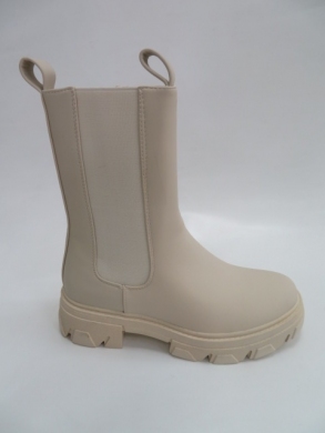 Kozaki damkie jesienne (36-41) 7772A BEIGE