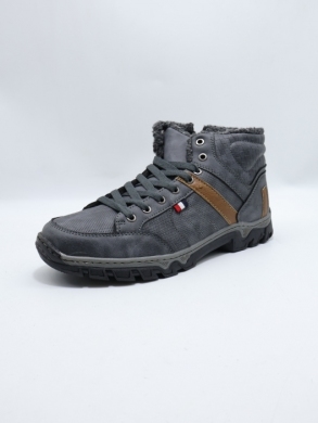 Trapery męskie ocieplane (41-46) A2419-4 DGREY/CAMEL