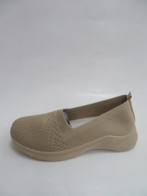 Półbuty damskie na płaskim (39-43) DYC-25 BEIGE