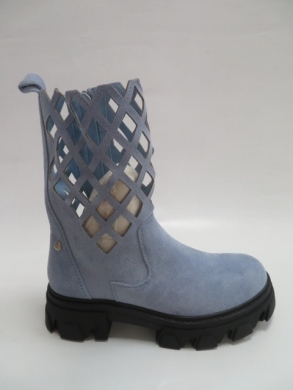 Botki damskie jesienne na płaskim (36-41) 5607 BLUE