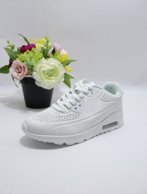 Buty sportowe damskie na płaskim (36-41) A802-D WHITE