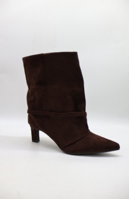 Botki damskie na szpilce (36-41) OM81 BROWN