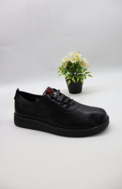 Półbuty damskie na płaskim (39-43) DTC06-7 BLACK