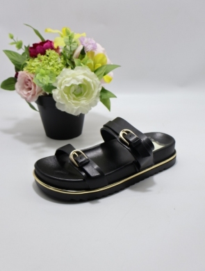 Sandały damskie na płaskim (36-41) LD-27 BLACK