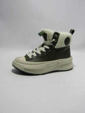 Buty sportowe damskie ocieplane (36-41) S319 GREEN