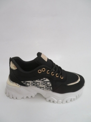 Sneakersy damskie niskie (36-41) AB882 BLACK