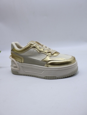 Buty sportowe damskie na płaskim (36-41) A106 APRICOT