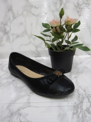 Baleriny damskie (36-41) HMS-56-1 BLACK/BLACK