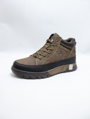 Trapery męskie ocieplane (40-45) 63519-3 BROWN