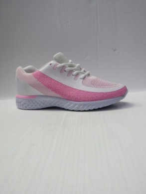Buty sportowe damskie na płaskim (36-41) D3-318 WHITE/PINK