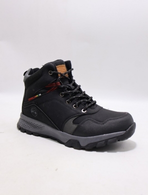 Botki młodzieżowe ocieplane (36-41) LXC8557-W BLACK