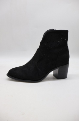 Botki damskie na obcasie (36-41) H250-1 BLACK