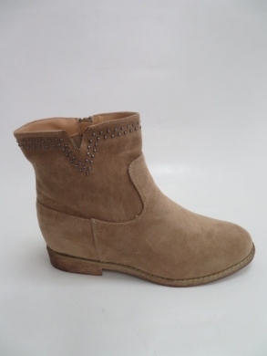 Botki damskie jesienne na płaskim (36-41) A95 KHAKI