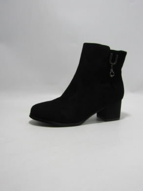 Botki damskie ocieplane na obcasie (36-41) SG-656 BLACK