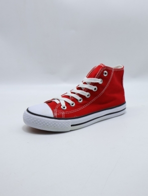 Trampki damskie na płaskim (36-41) XWQ816 RED