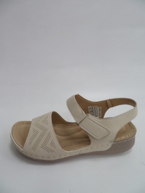 Sandały Damskie na płaskim (37-42) CM43 BEIGE