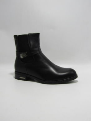 Botki damskie ocieplane na płaskim (36-41) SG-623 BLACK