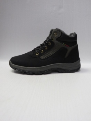 Trapery męskie ocieplane (40-46) 6001-2 BLACK/GREY