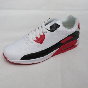 Buty sportowe męskie (41-46) M014-325 WHITE/BLACK/RED