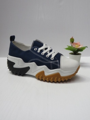 Trampki damskie na koturnie (36-41) 8939 BLUE