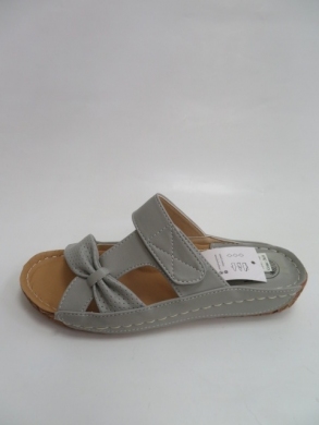 Klapki damskie na płaskim (36-41) 12699-1 LGREY