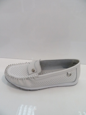 Mokasyny damskie na płaskim (36-41) GD-FT-94 WHITE