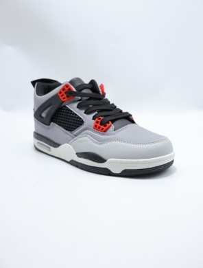 Buty sportowe młodzieżowe (36-41) D660-Q GREY/BL/RED