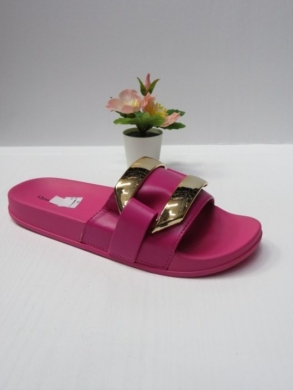 Klapki damskie na płaskim (36-41) BL55027 FUCHSIA