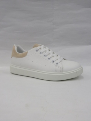 Buty sportowe damskie na płaskim (36-41) AA16 BEIGE