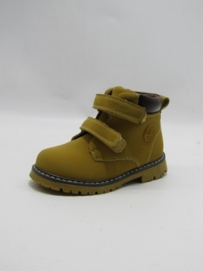 Botki chłopięce ocieplane (26-31) HA351 CAMEL/BROWN