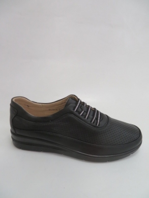 Półbuty damskie na płaskim (36-41) 8617-1 BLACK