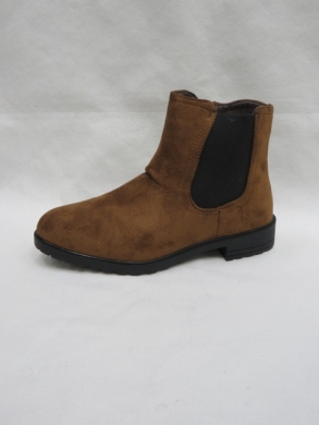 Botki damskie na płaskim (36-41) XT-01-2 BROWN