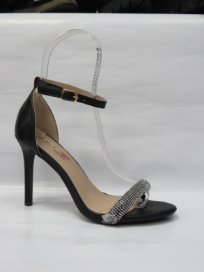 Sandały damskie na szpilce (36-41) SF-55 BLACK