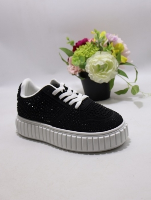 Buty sportowe damskie na płaskim (36-41) A88-228 BLACK