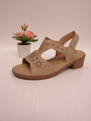 Sandały damskie na obcasie (36-41) HU506 KHAKI