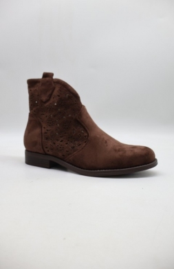 Botki damskie na płaskim (36-41) H256 BROWN