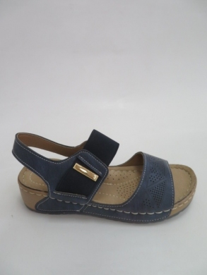 Sandały Damskie na koturnie (36-41) L4-7 NAVY